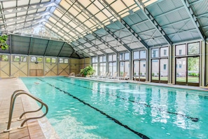 Sky Pool with radiant heating in deck nearby