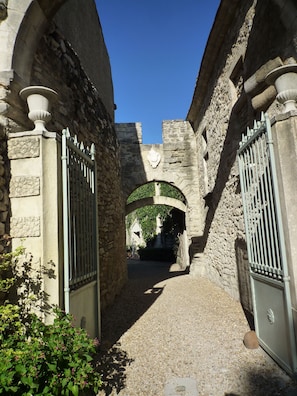Entrance courtyard