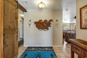 entering the home