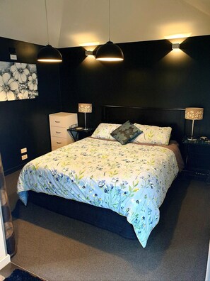 Separate queen bedroom