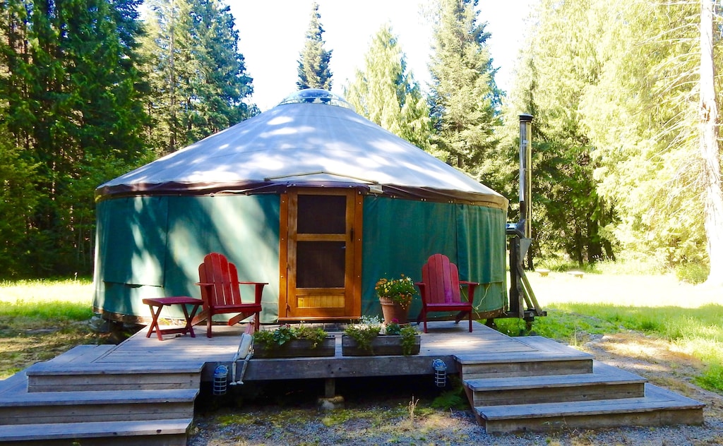 Fun Idaho yurts in Idaho