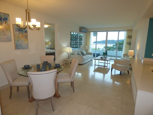 Spacious open floor plan, with views from every room.