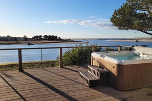 Private Deck w/ Hot Tub