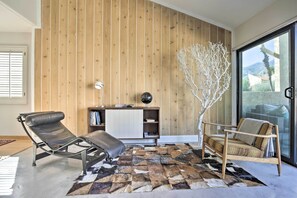 Enjoy the mid-century interior and great natural light.