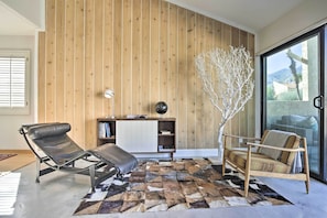 Enjoy the mid-century interior and great natural light.