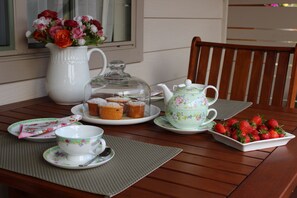 Enjoy an afternoon tea on the verandah 