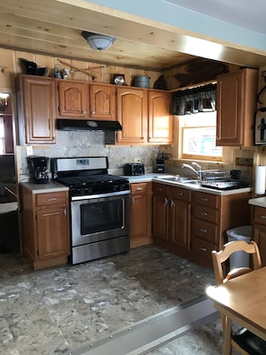 Fully Stocked Kitchen