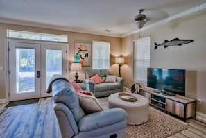 A perfect space for unwinding after a long day, enjoying movie nights or simply lounging. 
