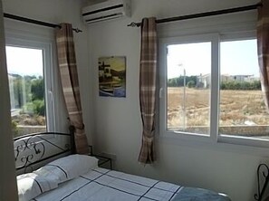 Double Bedroom with Mountain and Sea View