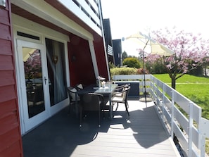 Die gemütliche Terrasse