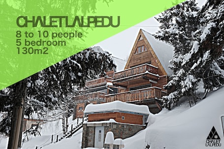 vue extérieur du chalet Lalpedu