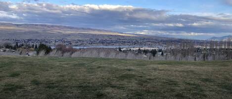 View from apartment patio 