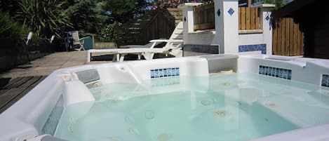 Bubbelpool utomhus