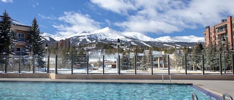 Pool and View of Peak 8.