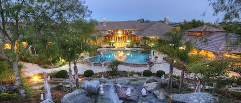 Waterfall in back yard