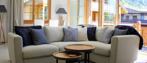 Comfortable sofa seating