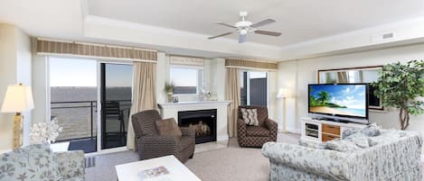 Sunset Beach 301 is a stunning 3 Bedroom/2.5 Bath Luxury Condo in OCMD.