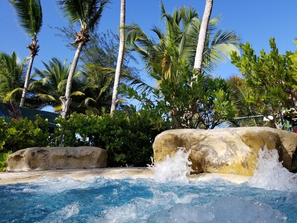 View from hot tub / Jacuzzi