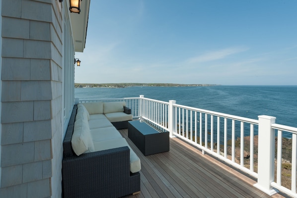 Main Deck Overlooking the Atlantic