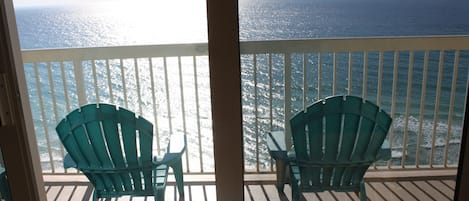 Sit back and relax from your balcony with amazing view of the beach!