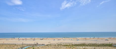 Direct Ocean/Beach View from your 5th floor condo at Farragut House!