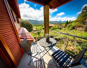 Udsigt fra balkon