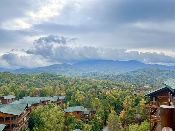 Vue depuis l’hébergement
