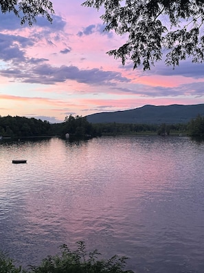 Sunset over the Ossipee’s.