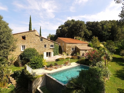 Stunning 15th Century Farmhouse with infinity pool in private grounds