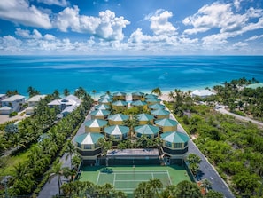 Birds eye view overlooking Cocoplum overlooking the Atlantic Ocean