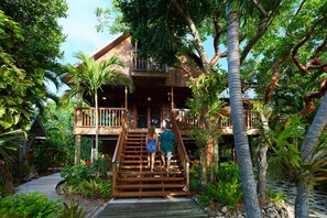 Come inside Seabird's famous treetop house & see this stunning island interior.