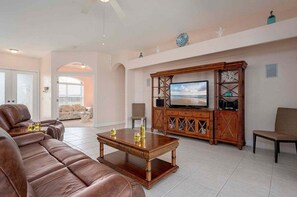 Living Room with Recycling Chair
