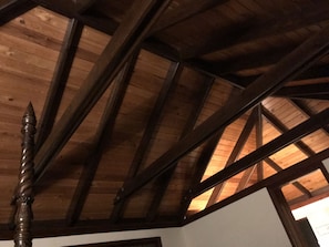 Beautiful ceiling in master bedroom