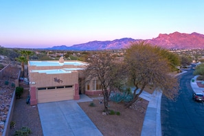 Approach our home through a security gate with lots of privacy.