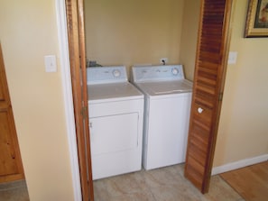 Laundry with washing machine and dryer