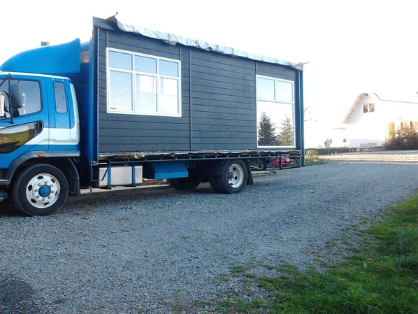 Stay in a unique, comfortable and modern house truck