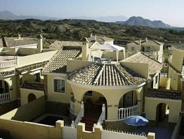 General view of the villa