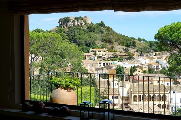 Living room view of the town...