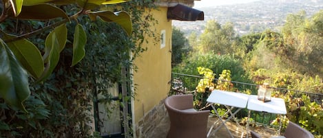 Terrasse (obere Etage)