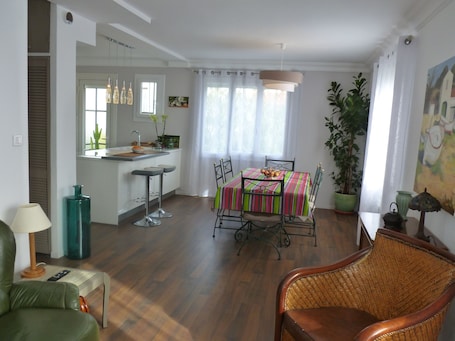 salon séjour cuisine