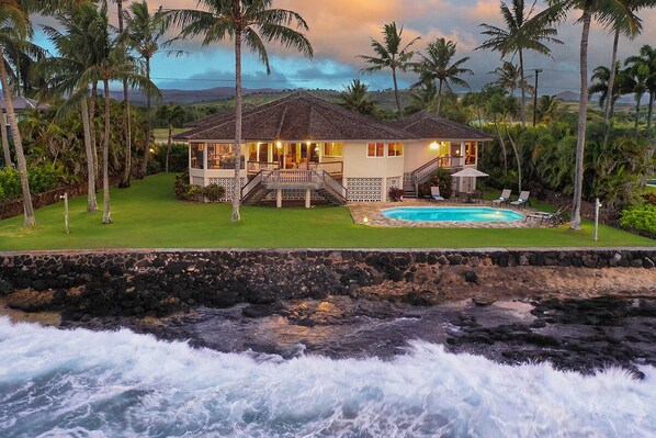 AERIAL COASTLINE VIEW