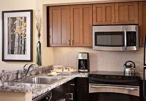 View of main kitchen