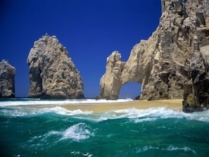 Famous Arches just a water taxi away from Puerta Cabos Village