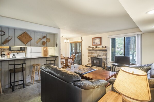 Open Area Living Room Towards Dining Room