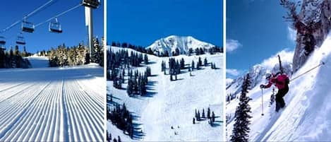 Solitude Mountain Resort offers skiing and snowboarding for every ability