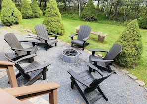 Fire pit area