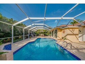 Heated pool vacation rental Cape Coral, Florida