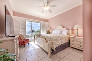 Gulf Front Master Bedroom