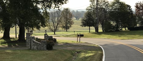 View from the front of the house