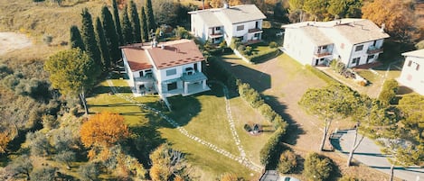 Aerial house view 